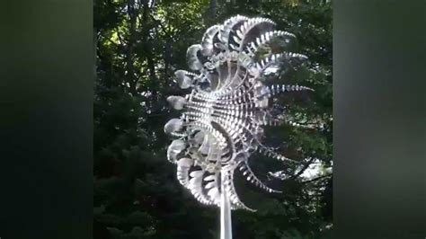 Large magical metal windmilll